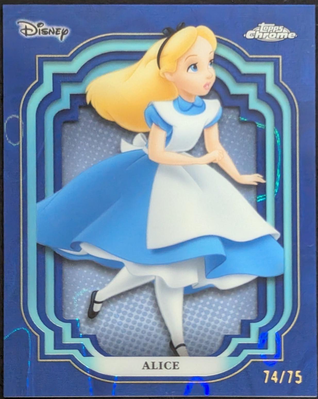 Alice [Dark Blue Light Blue Lava Refractor] #19