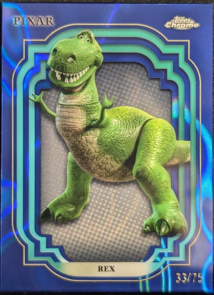 Rex [Dark Blue Light Blue Lava Refractor] #74