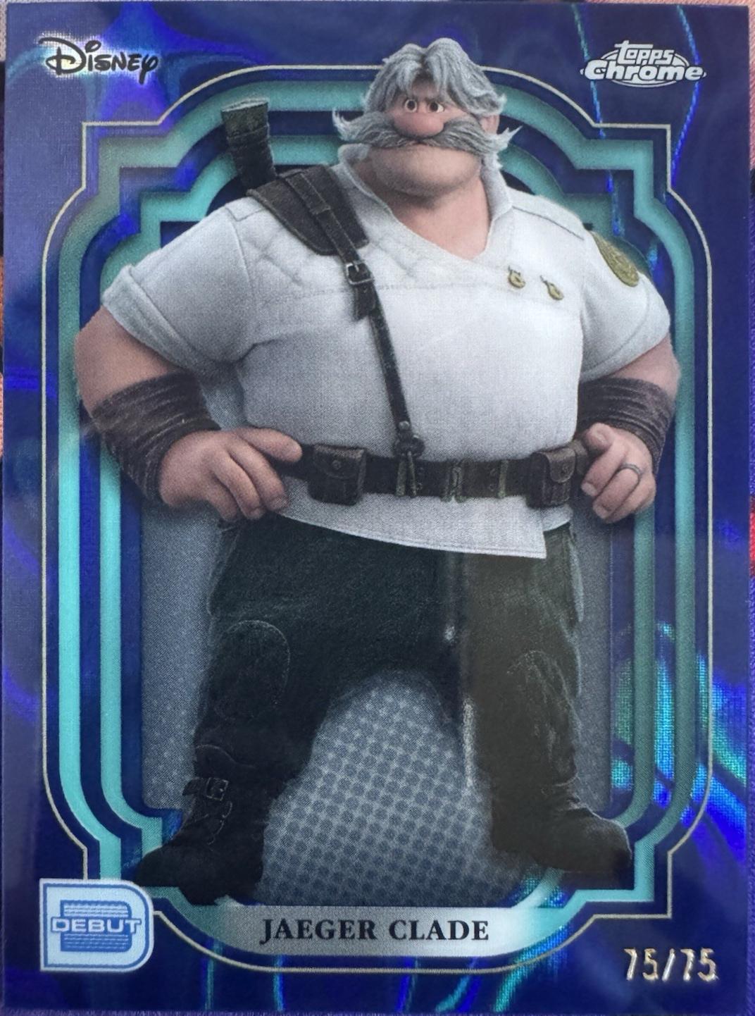 Jaeger Clade [Dark Blue Light Blue Lava Refractor] #45