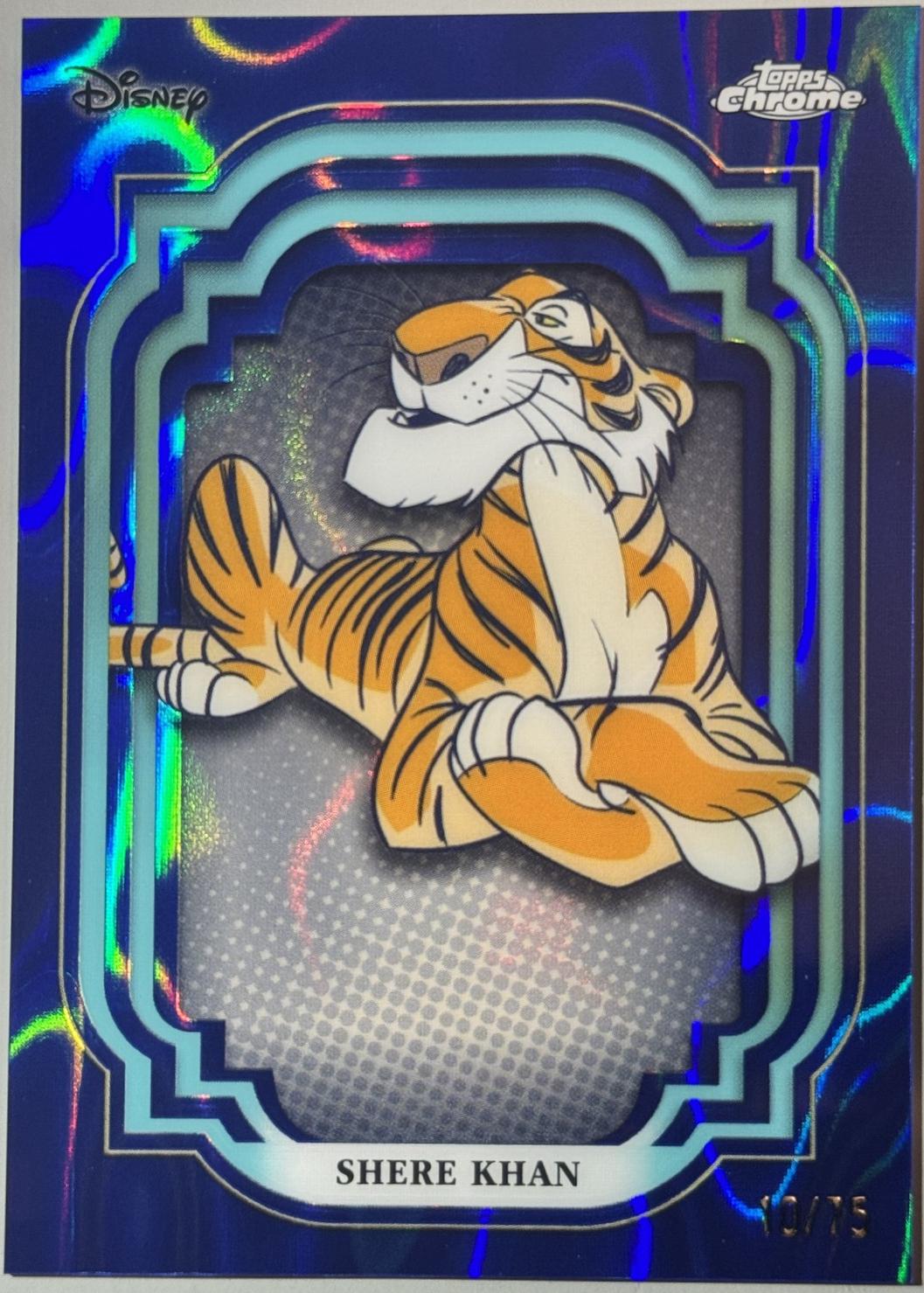 Shere Khan [Dark Blue Light Blue Lava Refractor] #31