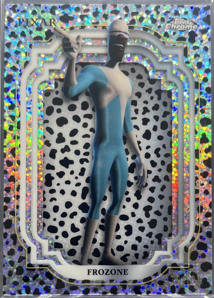 Frozone [Black White Speckle Refractor] #100