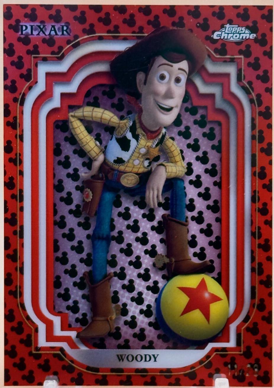 Woody [Red Black Refractor] #63