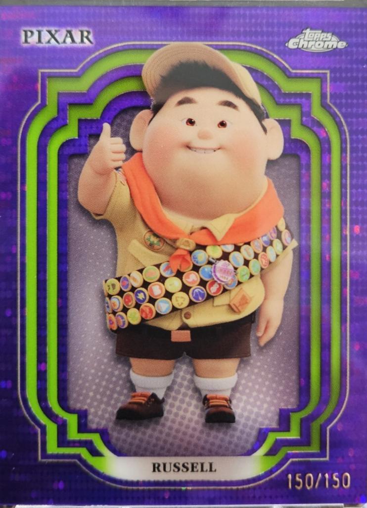 Russell [Purple Green Pulsar Refractor] #135