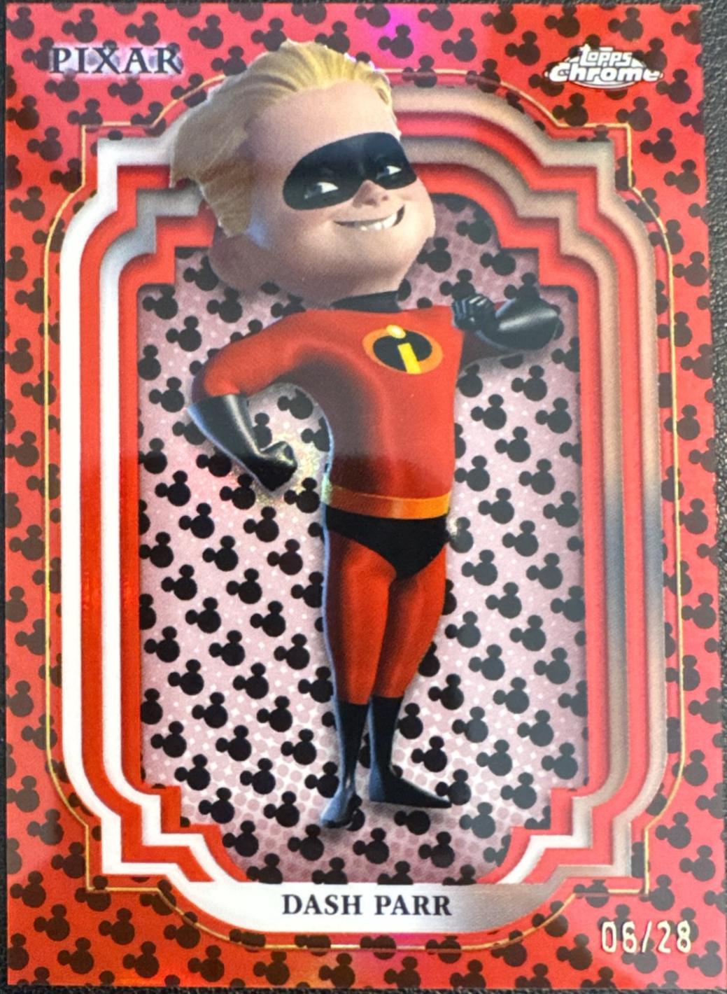 Dash Parr [Red Black Refractor] #97