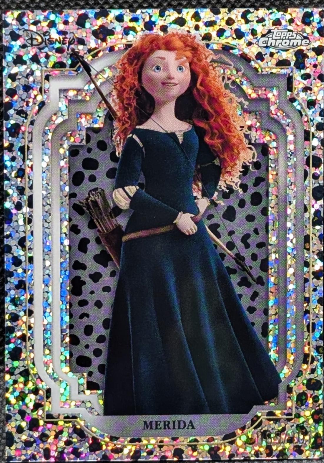 Merida [Black White Speckle Refractor] #143