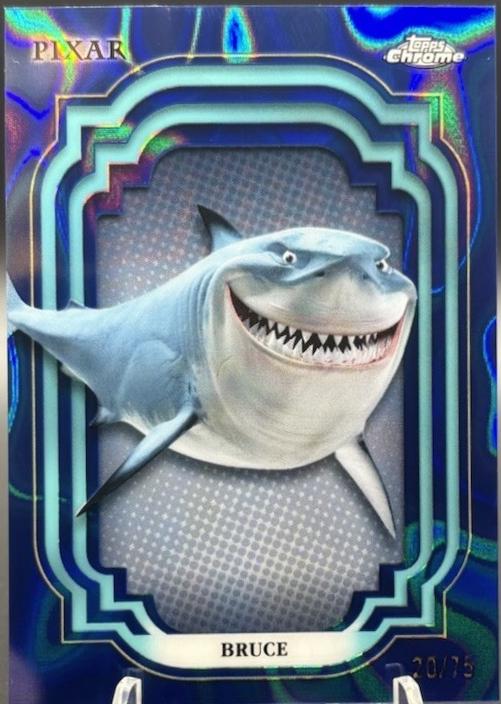 Bruce [Dark Blue Light Blue Lava Refractor] #111