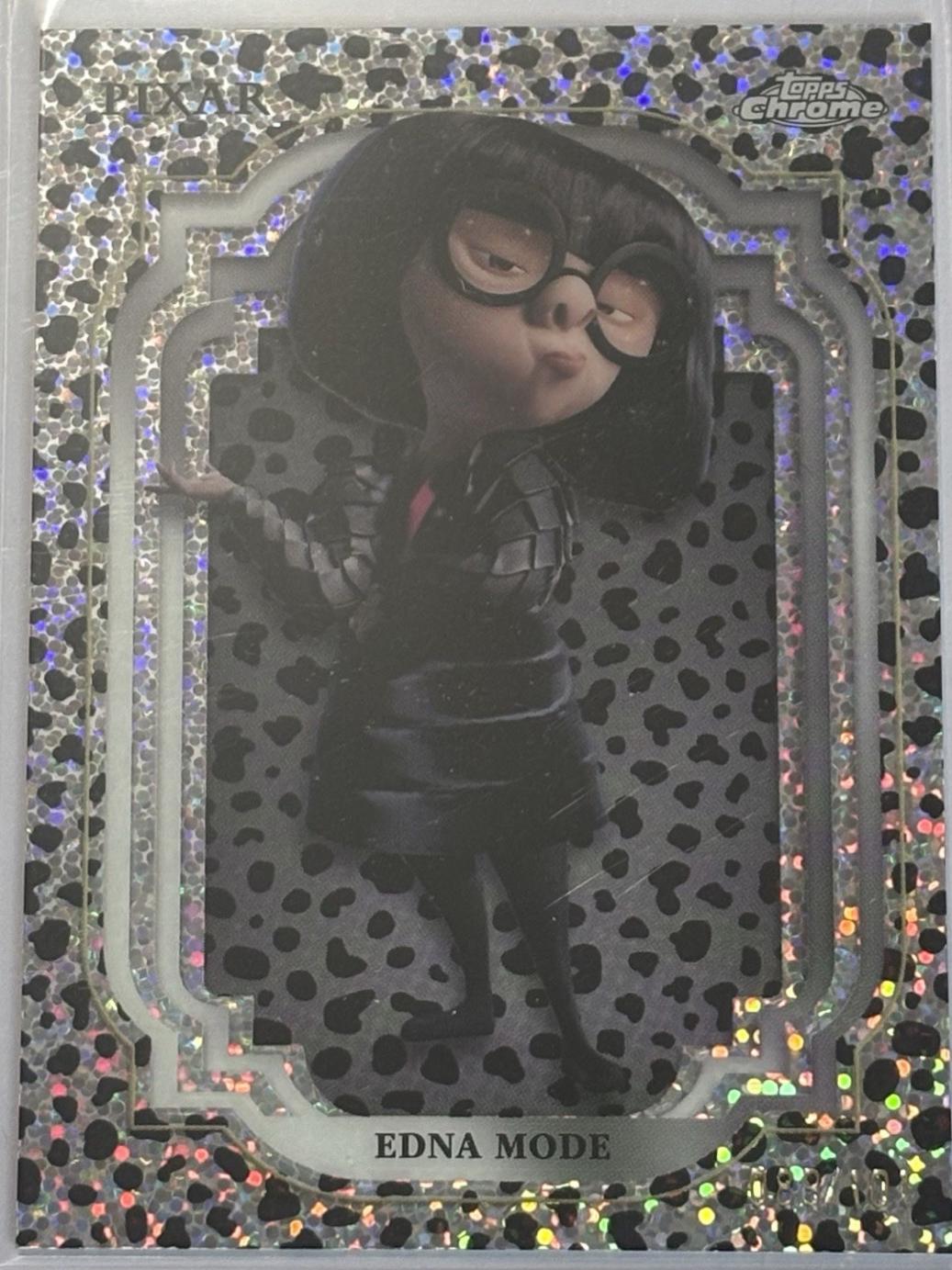 Edna Mode [Black White Speckle Refractor] #101