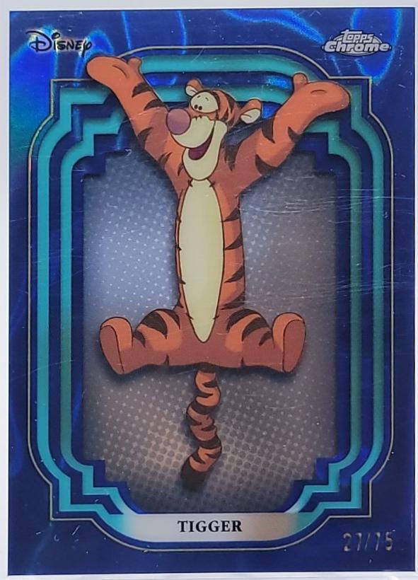 Tigger [Dark Blue Light Blue Lava Refractor] #125