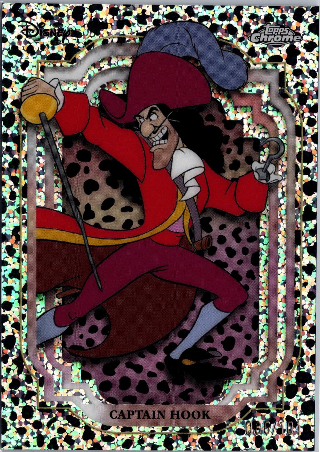 Captain Hook [Black White Speckle Refractor] #23