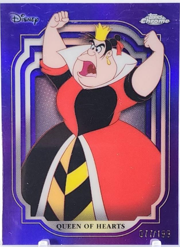 Queen of Hearts [Purple Refractor] #21