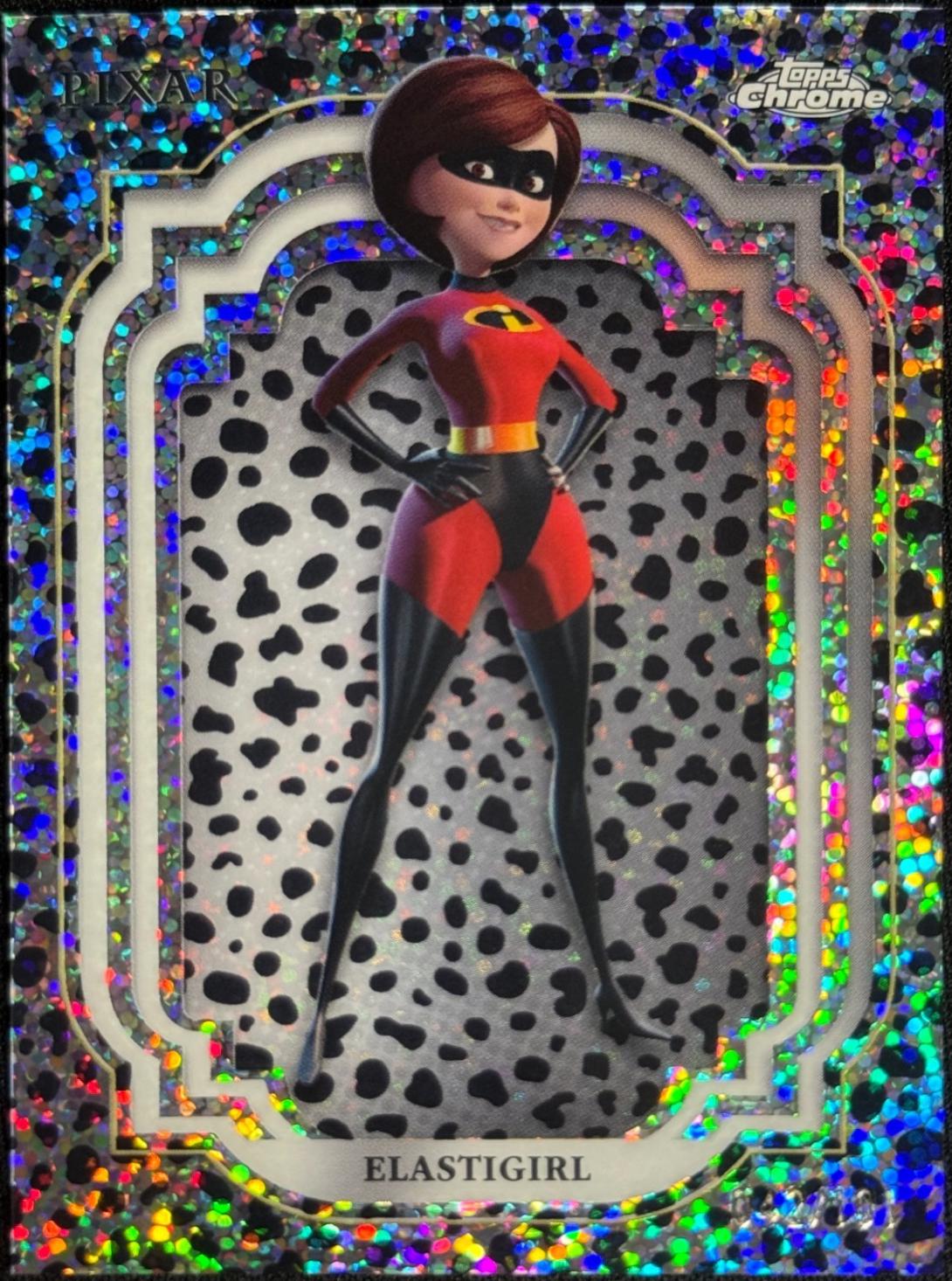 Elastigirl [Black White Speckle Refractor] #96