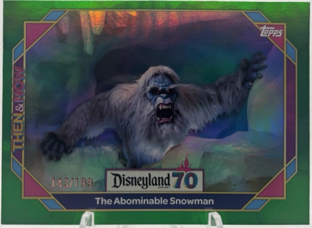 The Abominable Snowman [Green Foil] #41
