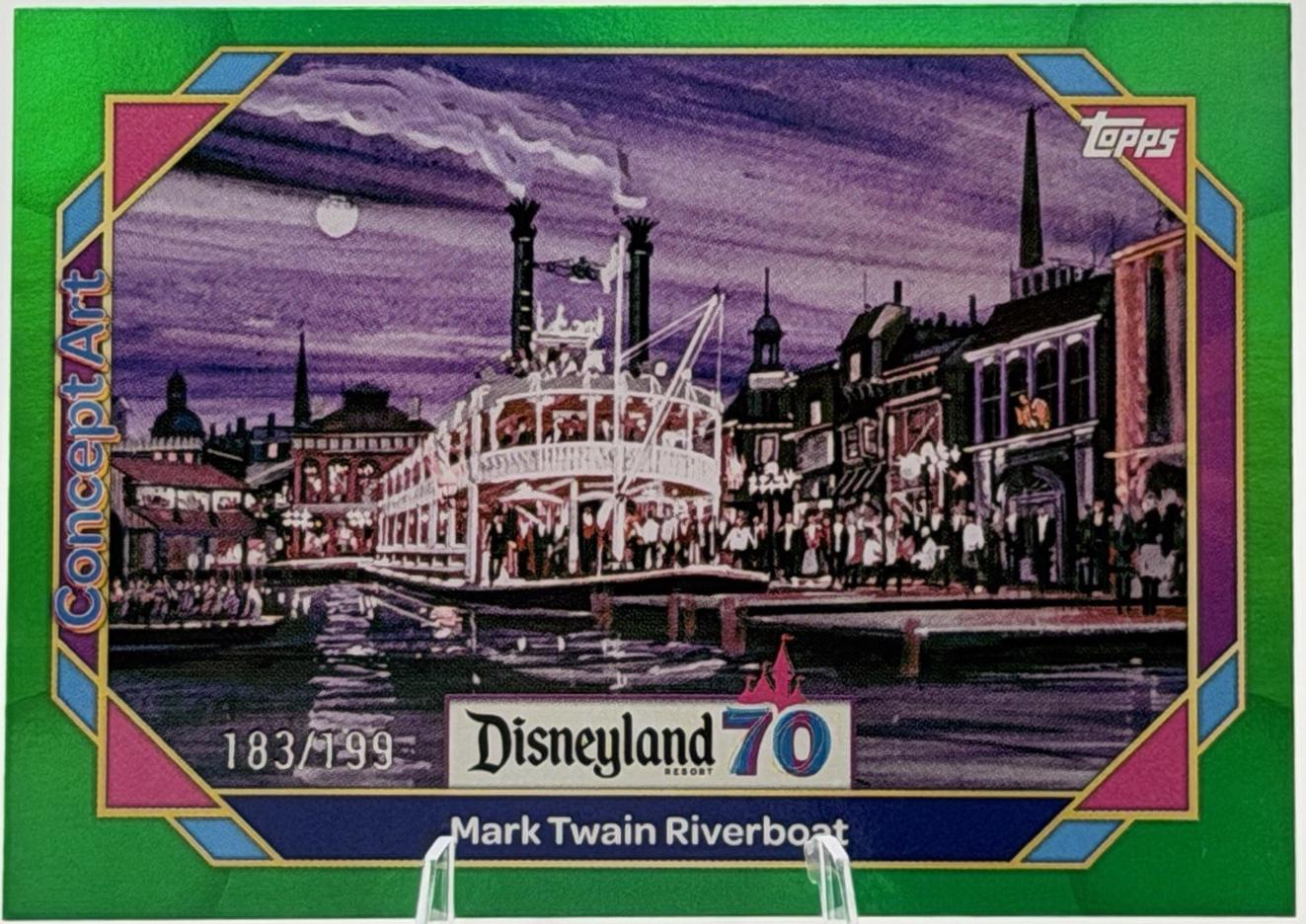 Mark Twain Riverboat [Green Foil] #133