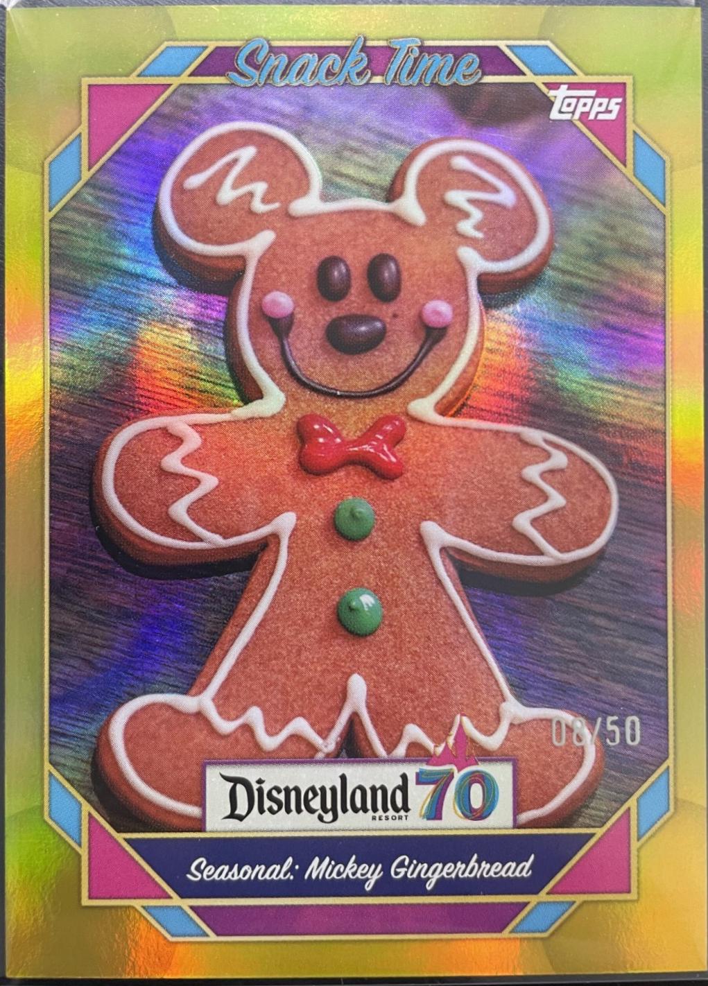 Seasonal Mickey Gingerbread #116