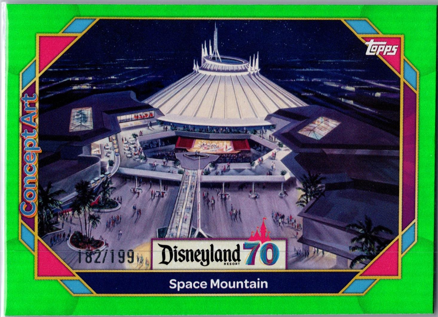 Space Mountain [Green Foil] #149
