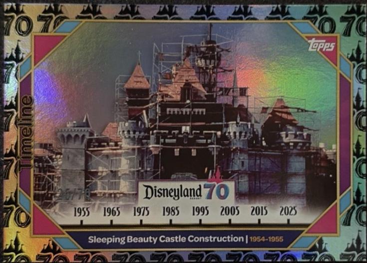 Sleeping Beauty Castle Construction [70 Anniversary Foil]] #83