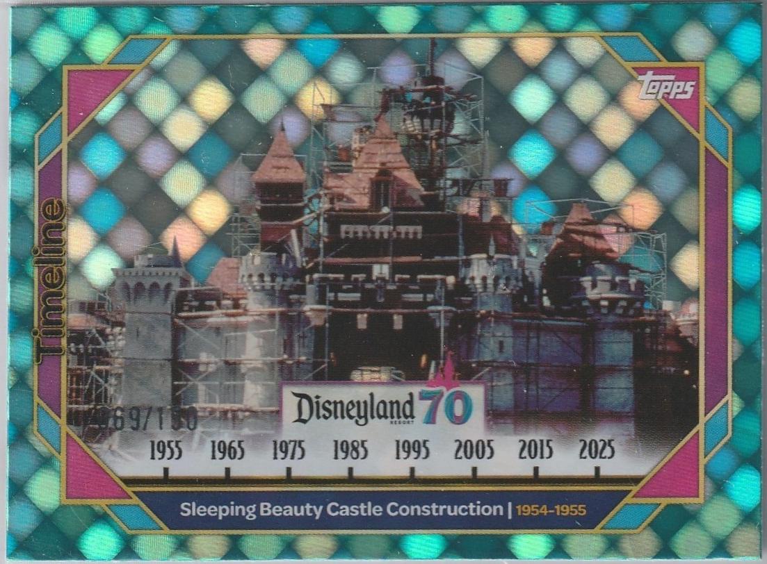 Sleeping Beauty Castle [Aqua Electric Dots] #135