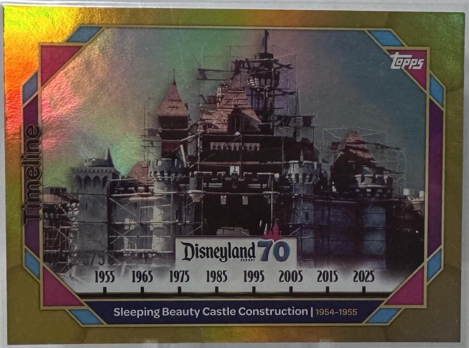 Sleeping Beauty Castle Construction [Gold Foil] #83