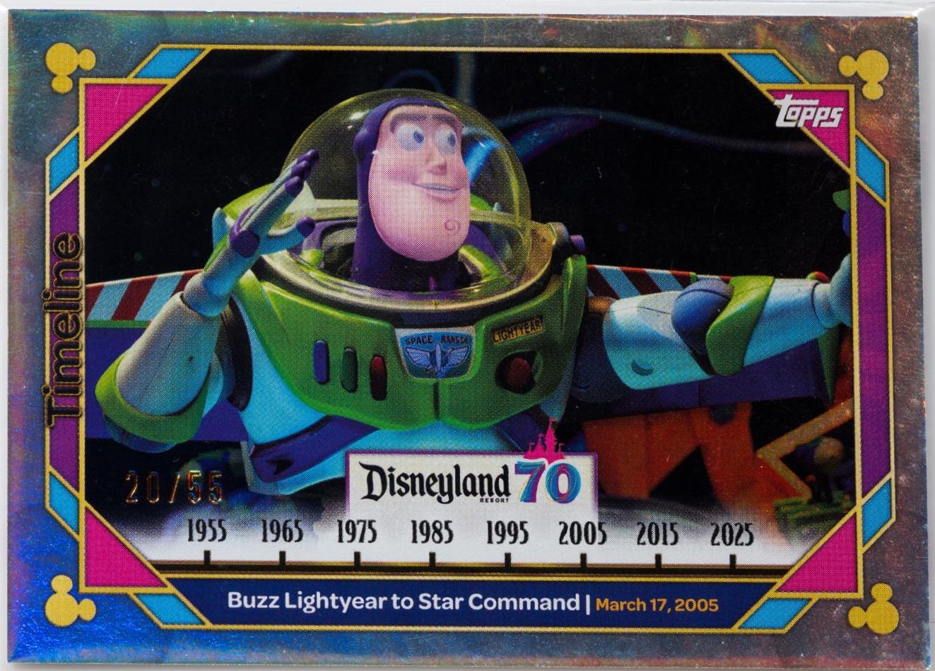 Buzz Lightyear to Star Command [Hidden Mickey Variation] #99