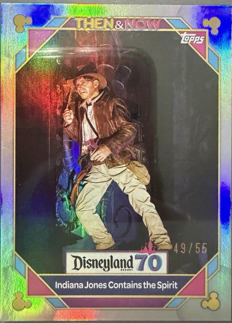 Indiana Jones Contains the Spirit [Hidden Mickey Variation] #15