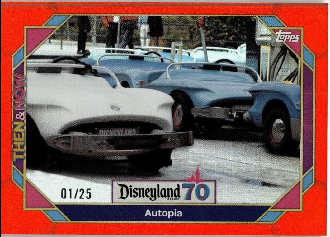 Disneyland Railroad [Orange Foil] #1