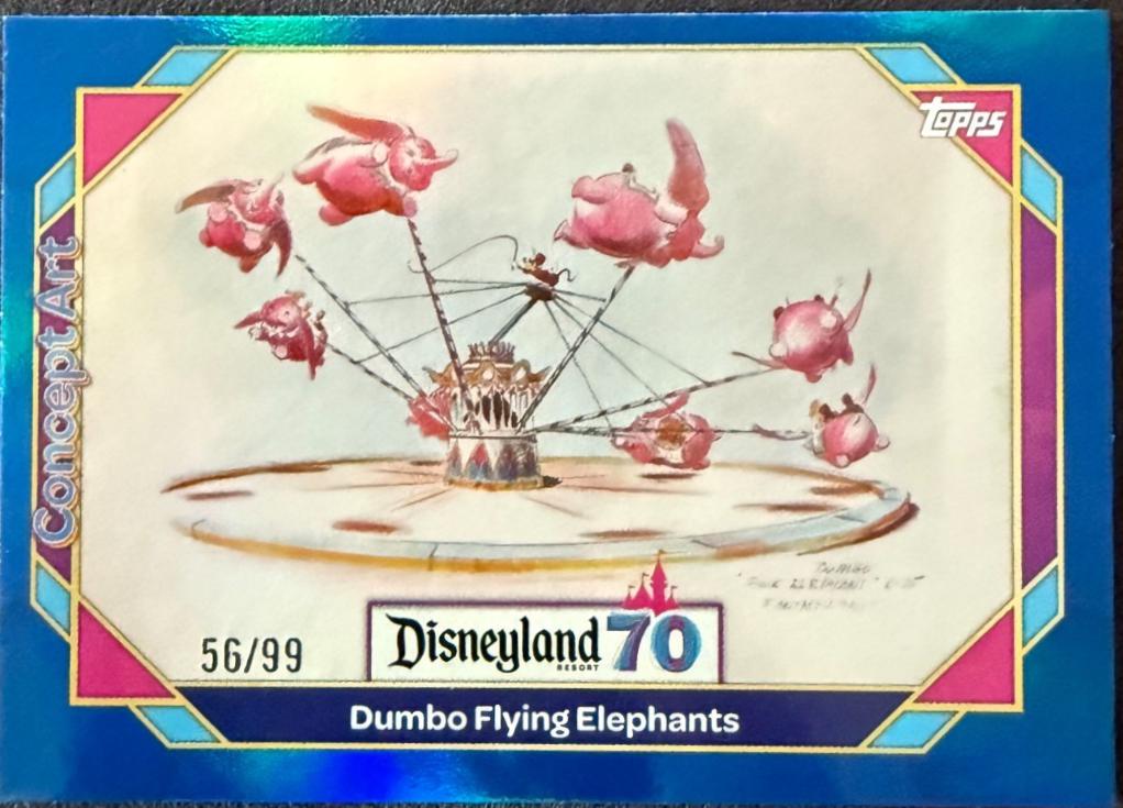 Dumbo Flying Elephants [Blue Foil] #143
