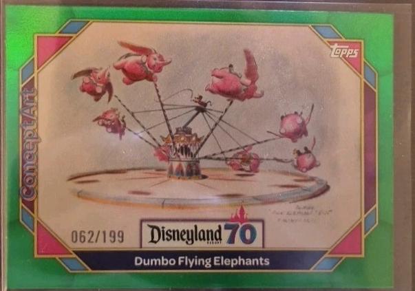 Dumbo Flying Elephants [Green Foil] #143