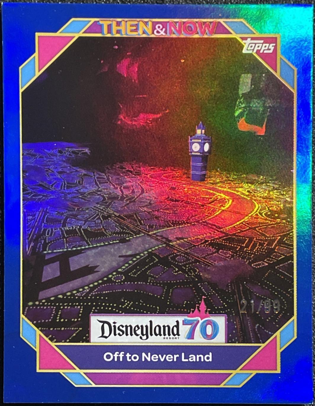 Off to Never Land [Blue Foil] #35