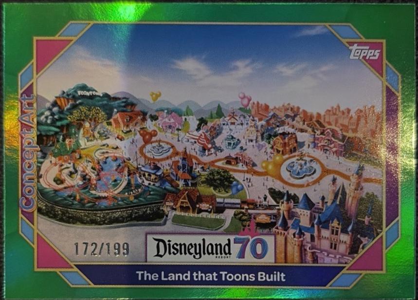 The Land that Toons Built [Green Foil] #145