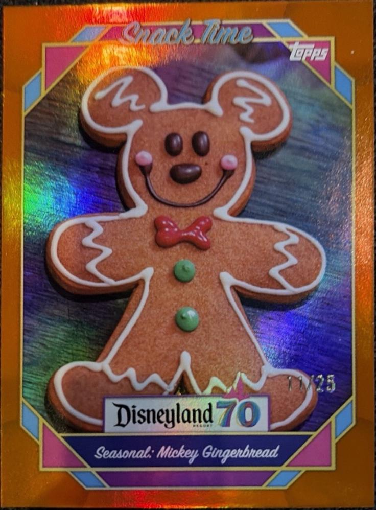 Seasonal Mickey Gingerbread [Orange Foil] #116