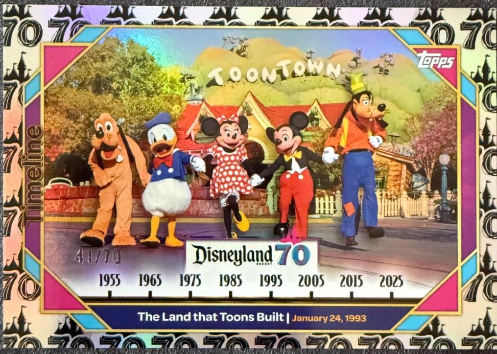 The Land that Toons Built [70 Anniversary Foil]] #96