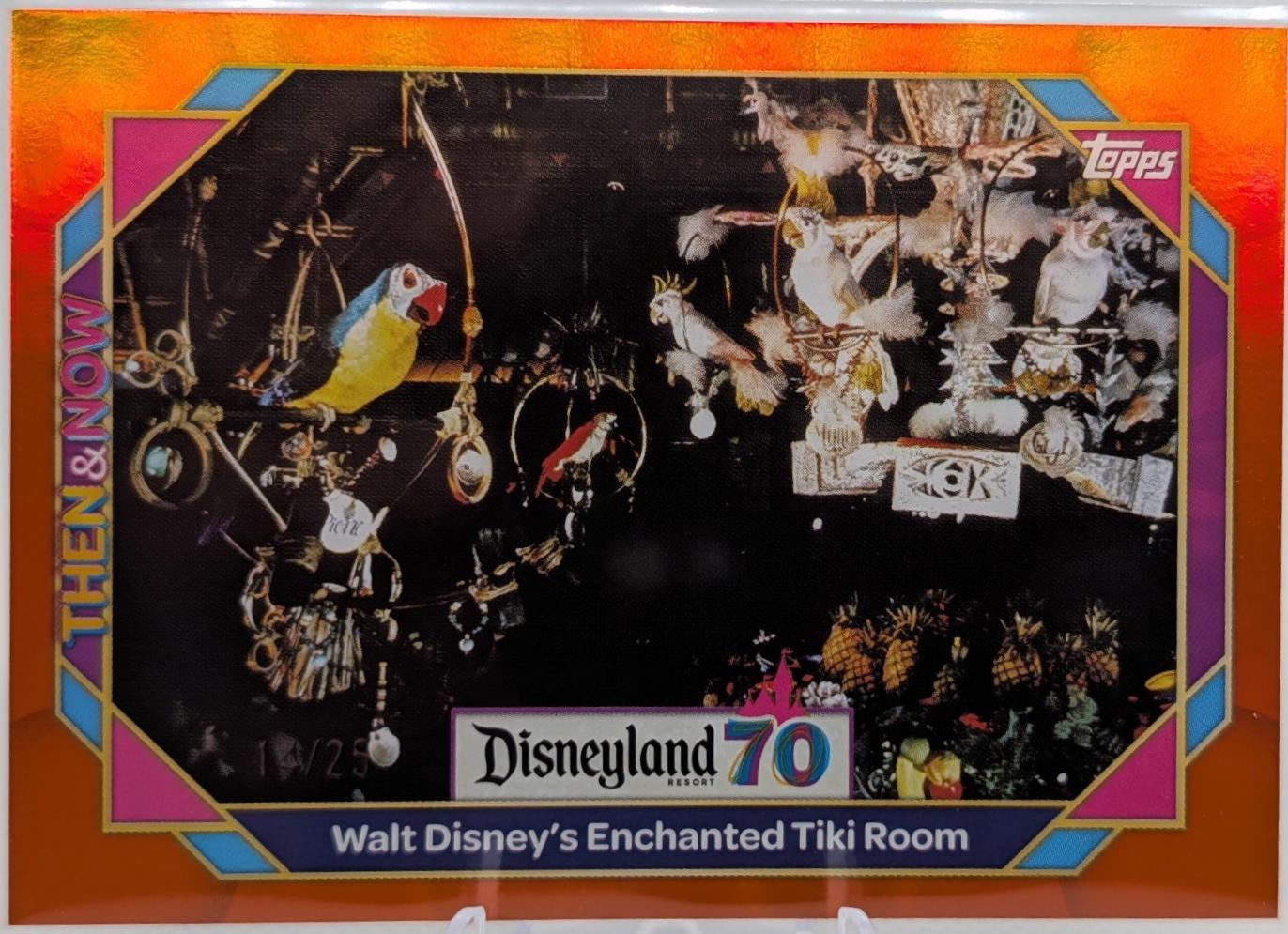 Walt Disney's Enchanted Tiki Room [Orange Foil] #8