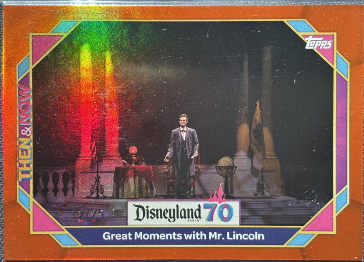 Great Moments with Mr. Lincoln [Orange Foil] #5