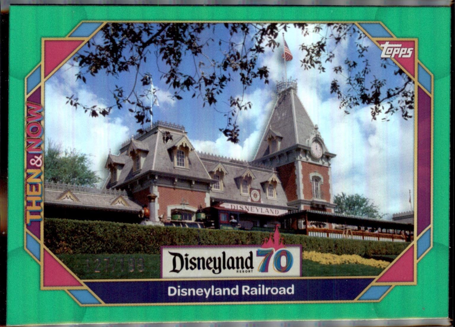 Disneyland Railroad [Green Foil] #1