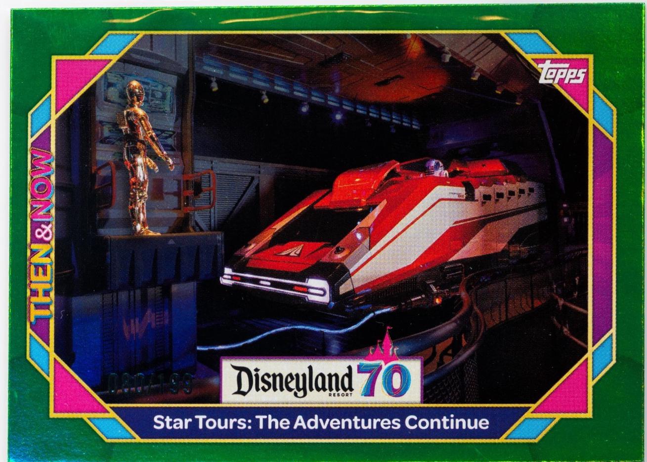 Star Tours The Adventures Continue [Green Foil] #53
