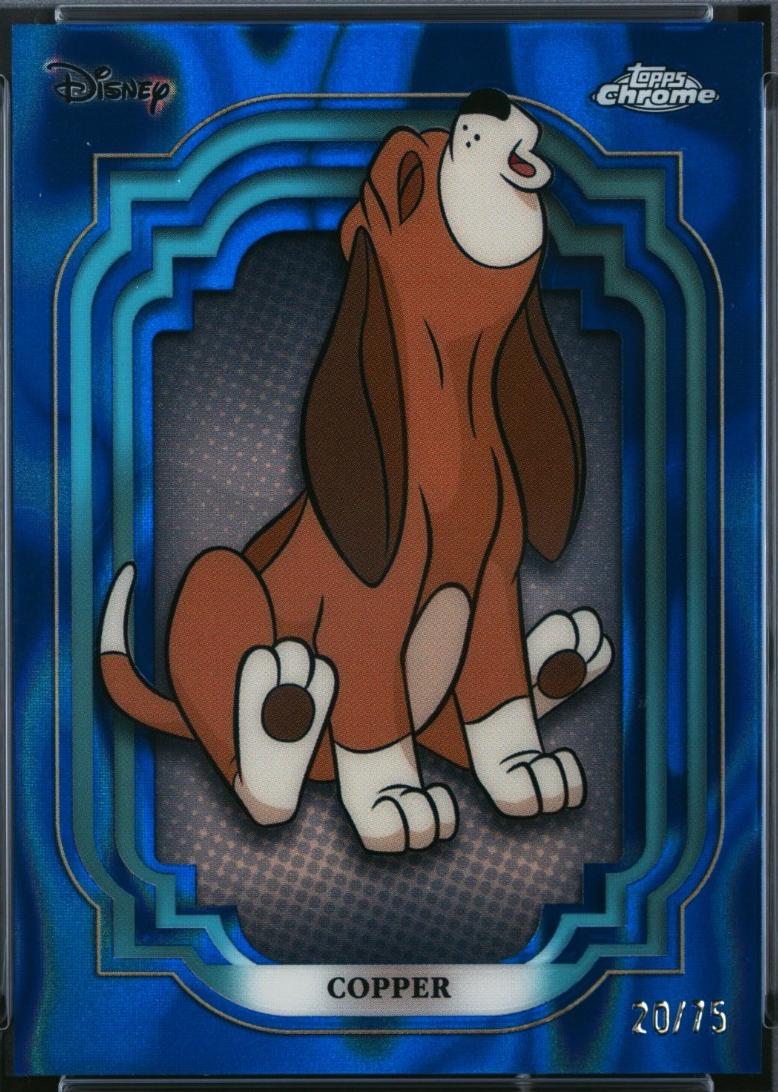 Copper [Dark Blue Light Blue Lava Refractor] #41