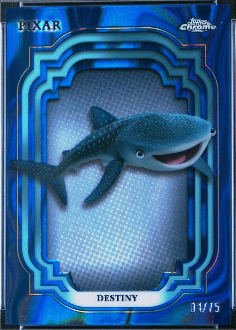 Destiny [Dark Blue Light Blue Lava Refractor] #110