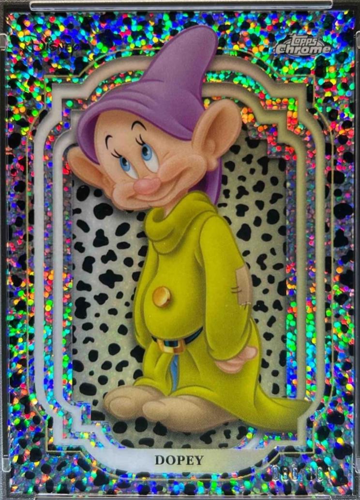 Dopey [Black White Speckle Refractor] #12