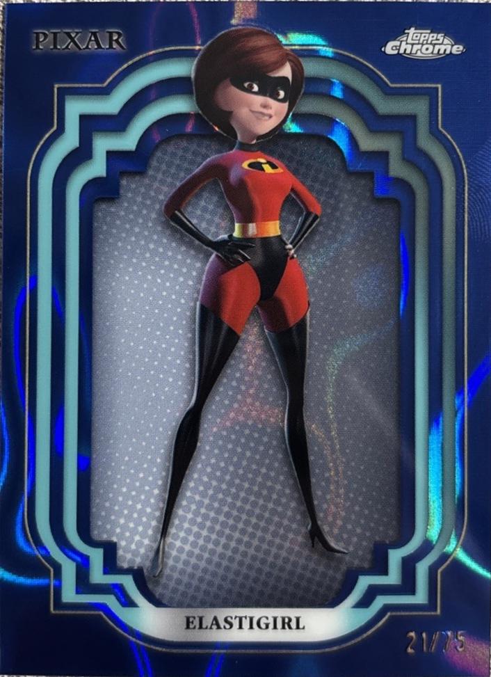 Elastigirl [Dark Blue Light Blue Lava Refractor] #96