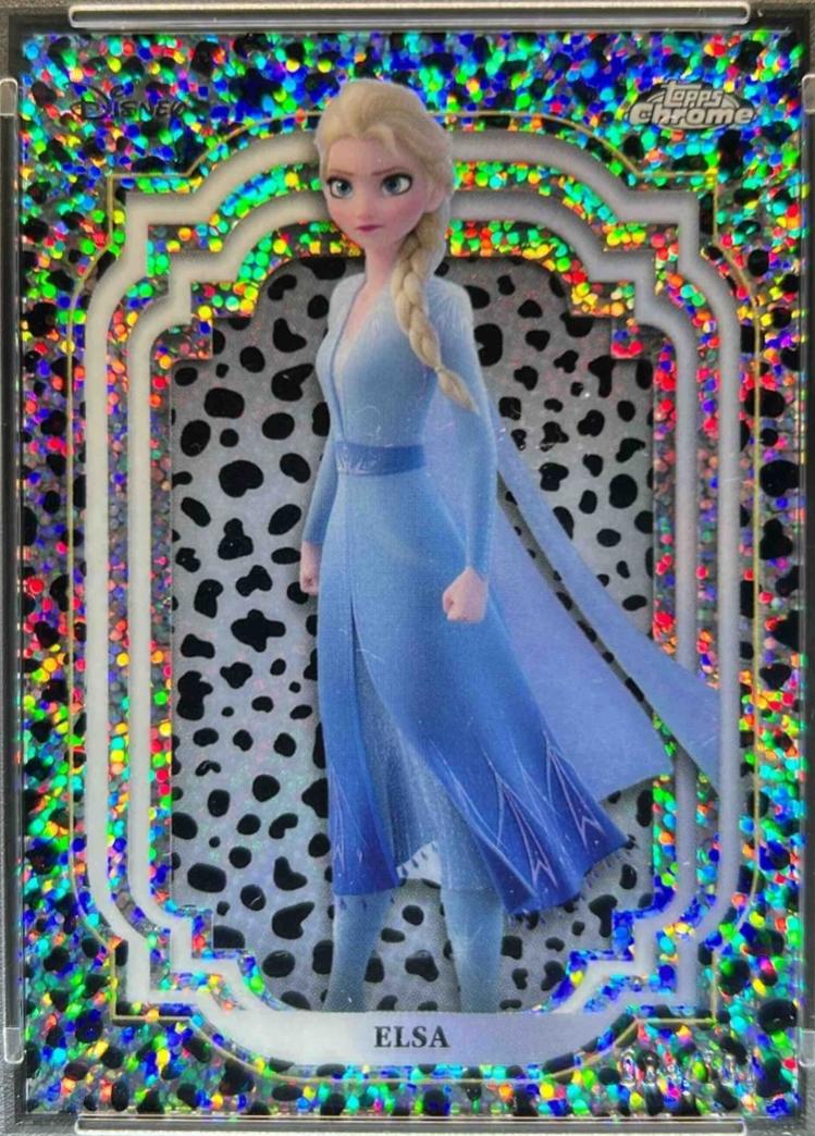 Elsa [Black White Speckle Refractor] #153