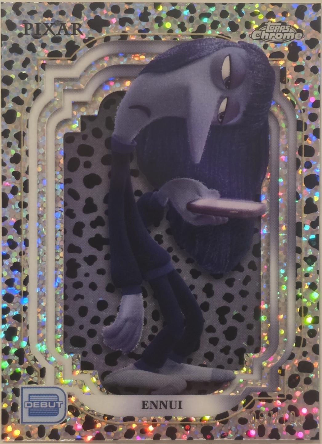 Ennui [Black White Speckle Refractor] #198