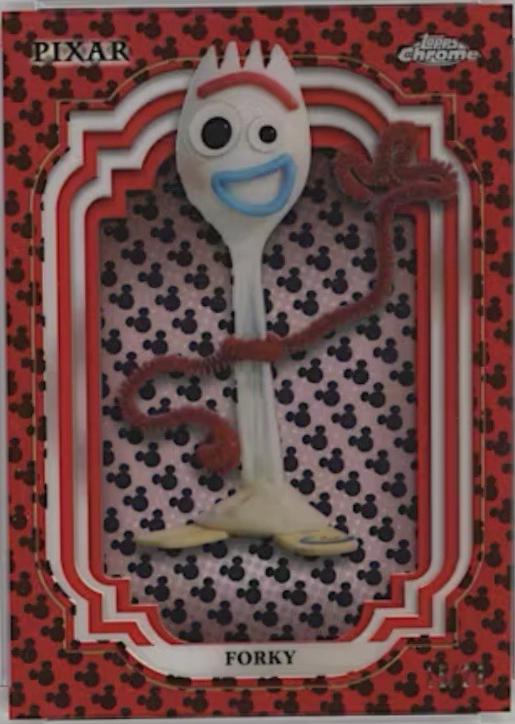 Forky [Red Black Refractor] #72