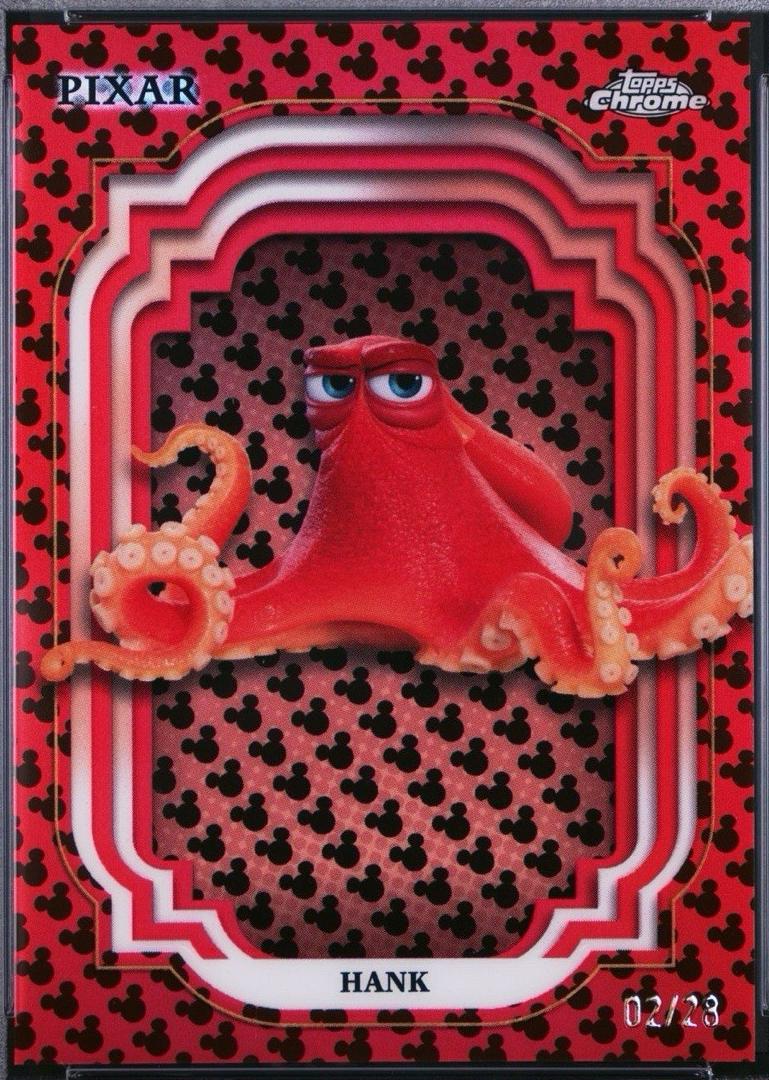 Hank [Red Black Refractor] #109