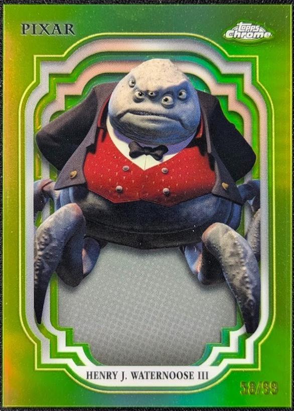 Henry J. Waternoose III [Green Refractor] #91
