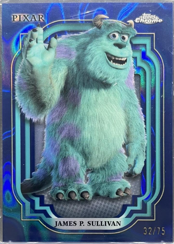 James P. Sullivan [Dark Blue Light Blue Lava Refractor] #87