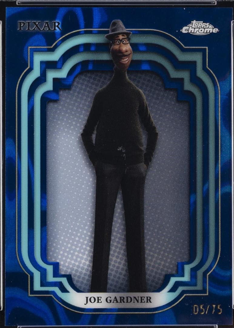 Joe Gardner [Dark Blue Light Blue Lava Refractor] #195