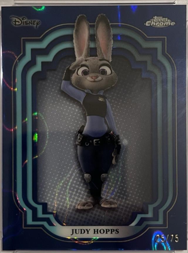 Judy Hopps [Dark Blue Light Blue Lava Refractor] #166
