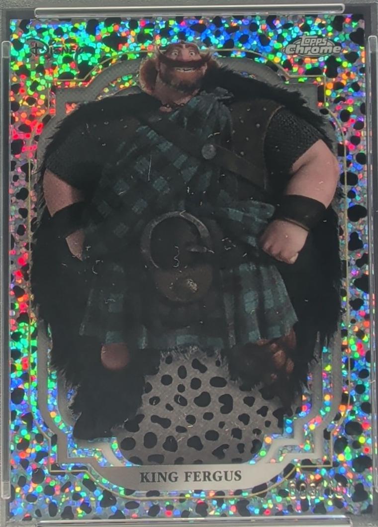 King Fergus [Black White Speckle Refractor] #144