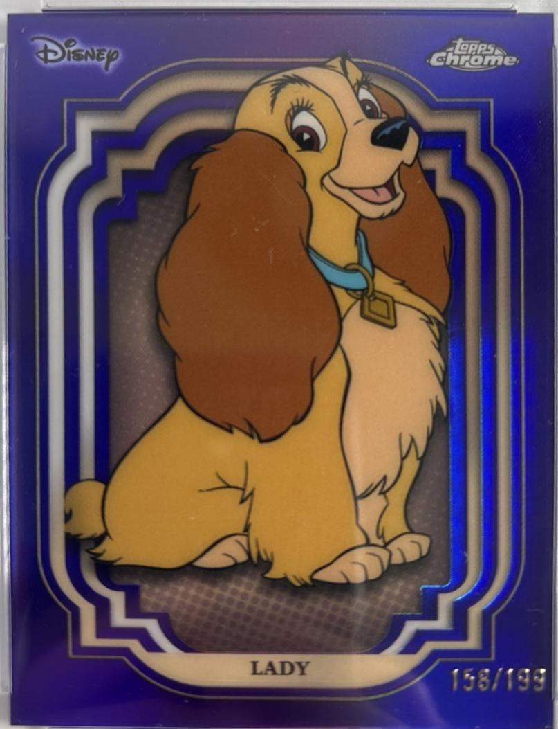 Lady [Purple Green Pulsar Refractor] #24