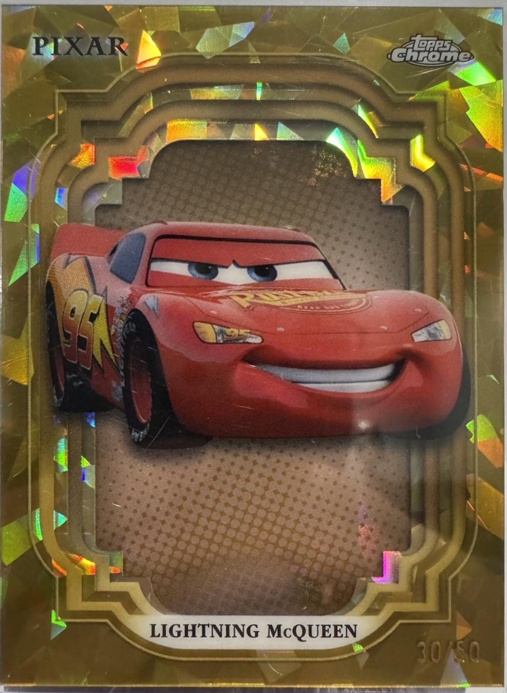 Lightning McQueen [Gold Refractor] #116